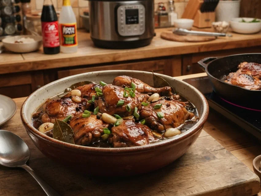 Instant Pot Chicken Adobo