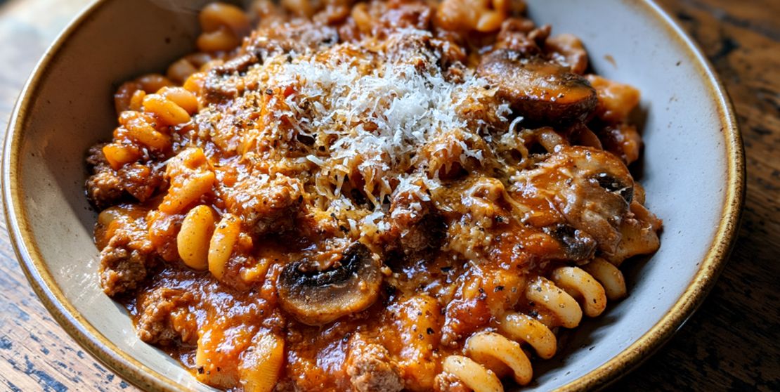 Instant Pot Beefy Taco Pasta