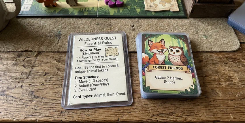 One Sheet, Eight Pages: Why I Use a 1-Page Zine for Rules Booklets